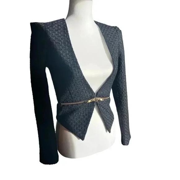 Gianni Bini cocktail jacket with zip detail NWT xs - Picture 2 of 8